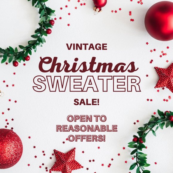 Sweaters - Vintage Christmas Sweaters